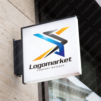 Aとaと虹のロゴ