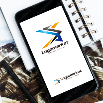 Sと稲妻とエネルギーのロゴ