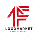 Fと矢印と上昇のロゴ