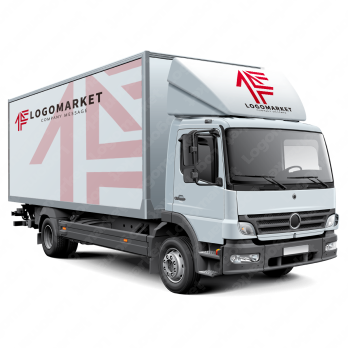 Fと矢印と上昇のロゴ