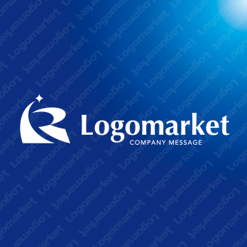 Rと星と成功のロゴ