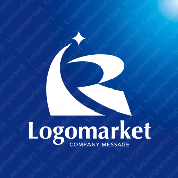 Rと星と成功のロゴ