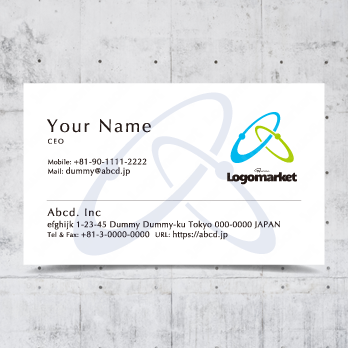 Aとaと虹のロゴ