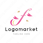 fとFと桜のロゴ