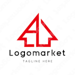 Aとaと家のロゴ