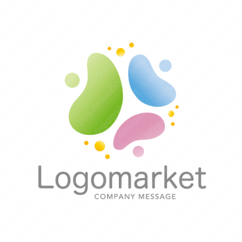 ３とコミュニケーションと優しさのロゴ