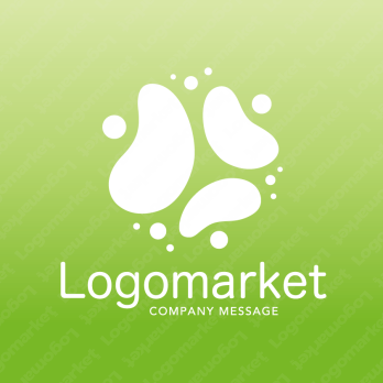 ３とコミュニケーションと優しさのロゴ