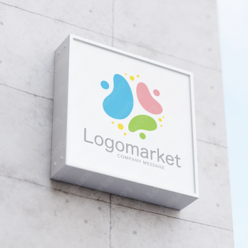 ３とコミュニケーションと優しさのロゴ