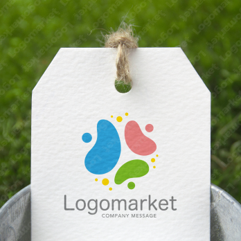 ３とコミュニケーションと優しさのロゴ