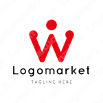 Wとwと人のロゴ