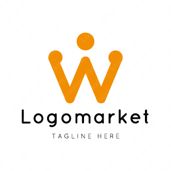 Wとwと人のロゴ