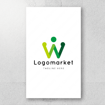 Aとaと虹のロゴ