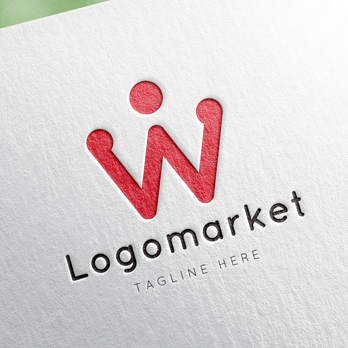 Wとwと人のロゴ