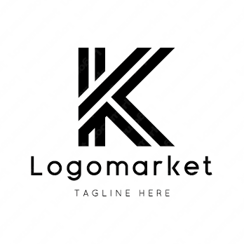 TとKと合字のロゴ