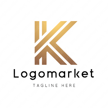 TとKと合字のロゴ