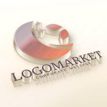 Aとaと虹のロゴ