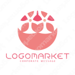 木の実と森と自然のロゴ