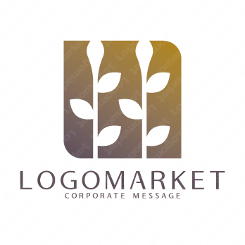 自然と現代と暮らしのロゴ