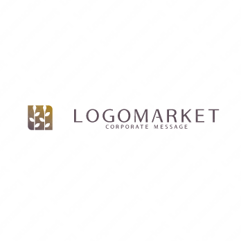 自然と現代と暮らしのロゴ