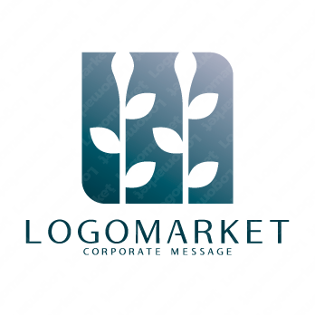 自然と現代と暮らしのロゴ