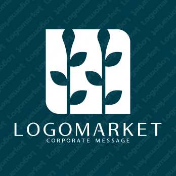 自然と現代と暮らしのロゴ