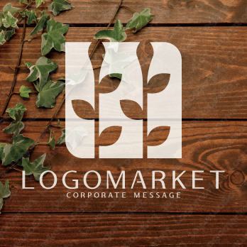 自然と現代と暮らしのロゴ