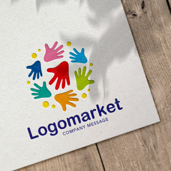 Aとaと虹のロゴ