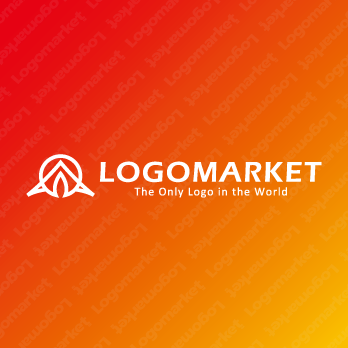 アウトドアとキャンプと灯火のロゴ