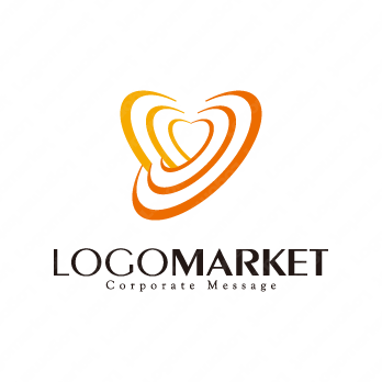 ハートと愛情とYのロゴ