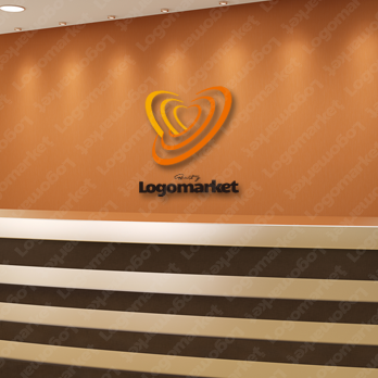 ハートと愛情とYのロゴ