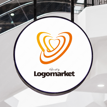 ハートと愛情とYのロゴ