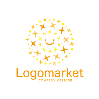 笑顔と輝きとコミュニケーションのロゴ