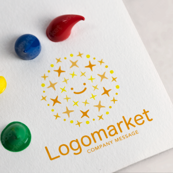 Aとaと虹のロゴ