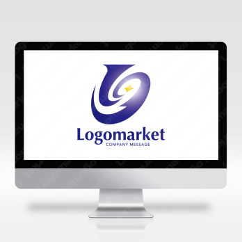 Aとaと虹のロゴ