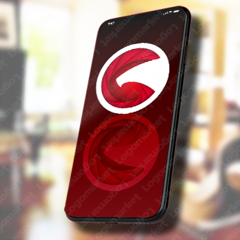 翼と鷹と回転のロゴ