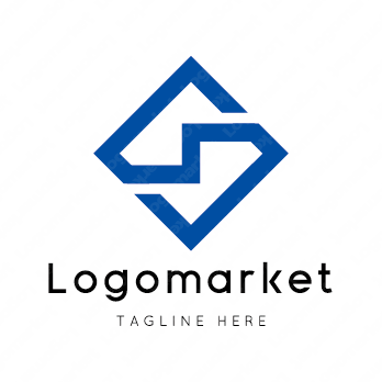 Sとsと菱形のロゴ