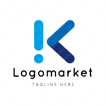 Kとビックリマークと感嘆符のロゴ