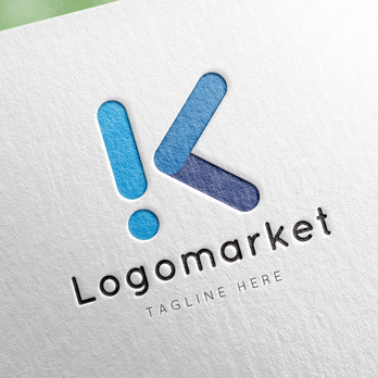 Kとビックリマークと感嘆符のロゴ