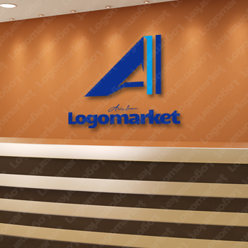 Aと1と挑戦のロゴ