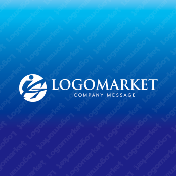 GとAと地球のロゴ