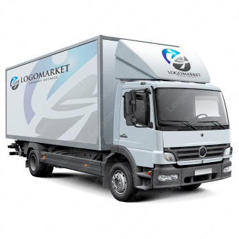 GとAと地球のロゴ