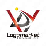 WとDとスピードのロゴ