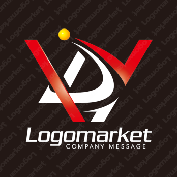 WとDとスピードのロゴ