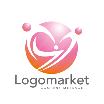 ファミリーとYとハートのロゴ