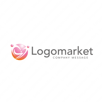 ファミリーとYとハートのロゴ