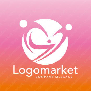 ファミリーとYとハートのロゴ