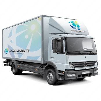 星と地球とグローバルのロゴ