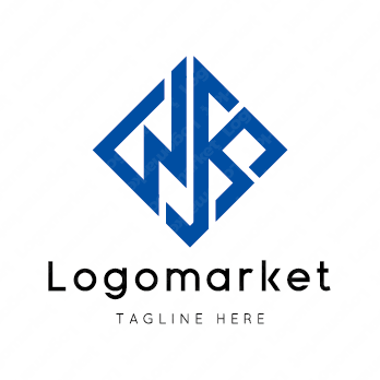 NとKと菱形のロゴ