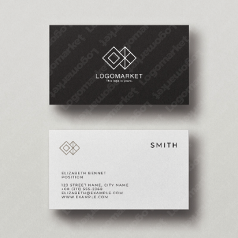 シンプルと高級とダイヤのロゴ