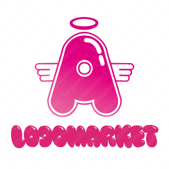 Aと翼と天使のロゴ